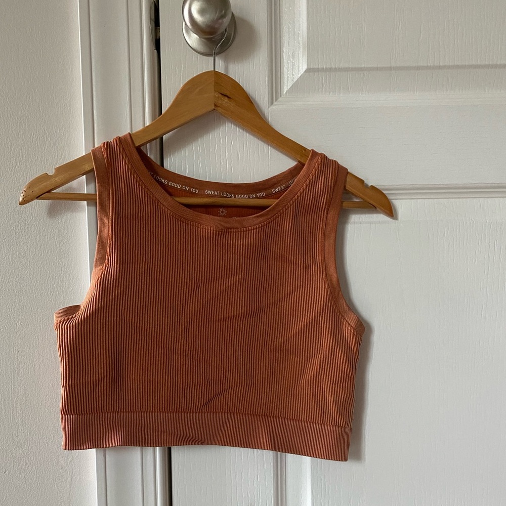 Large Aerie Offline Longline Sports Bra